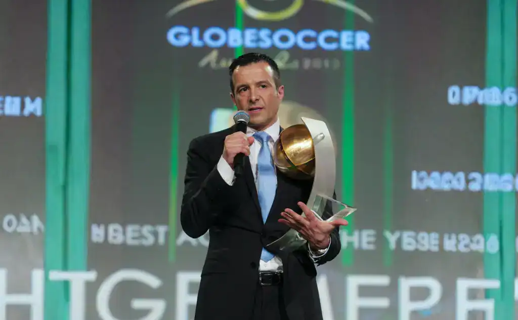 Illustration of the sports agent: Jorge Mendes